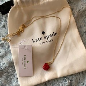 Kate Spade Dashing Beauty Apple Necklace
